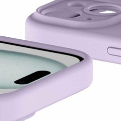 AP5NAVSIKLIPP Velvet Case iPhone 15 Lavender