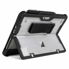QHDZCASMSSFP8JBK Rugged Case with Hand Strap and Shoulder Strap Surface Pro 8 Clear Black