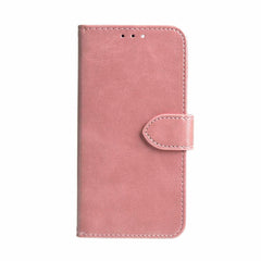 Blu Element Faux Leather Folio Case w/TPU Gelskin Dusty Pink for iPhone 15/14/13