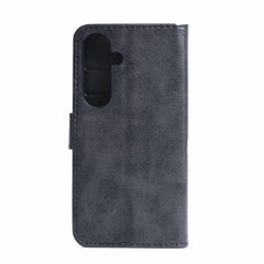 Blu Element Faux Leather Folio Case w/TPU Gelskin Black for Samsung Galaxy S24