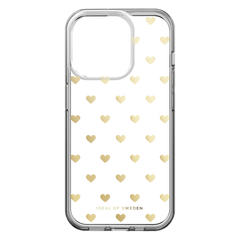 IDCLCMSI2361506 Clear MagSafe Mid Case iPhone 16e/15/14/13 Golden Hearts