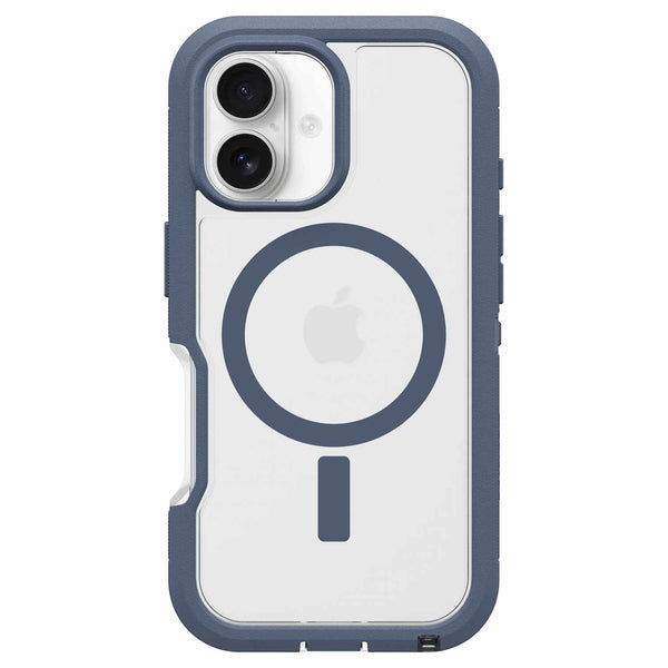 7796087 Defender XT Clear Pro Case iPhone 16 Baby Blue Clear