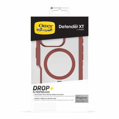 7796094 Defender XT Clear Pro Case iPhone 16 Pro Brick Red Clear