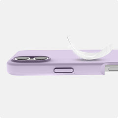 AP6NAVSIKLIPP Velvet MagSafe Case iPhone 16 Lavender