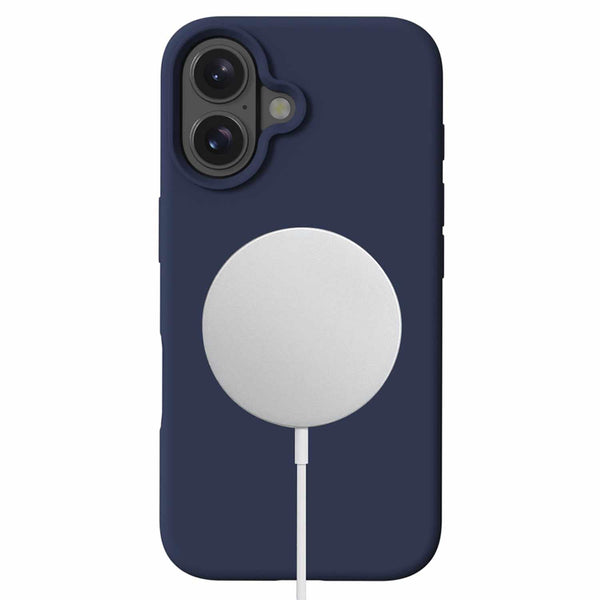 Blu Element Silicone MagSafe Case Navy for iPhone 16