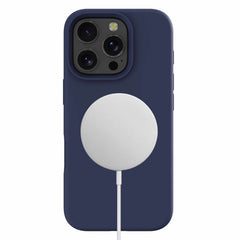 BESPIP161N3 Silicone MagSafe Case iPhone 16 Pro Navy