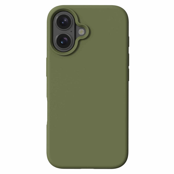 BESPIP161O1 Silicone MagSafe Case iPhone 16 Olive