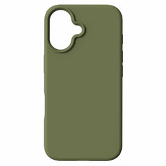 BESPIP161O2 Silicone MagSafe Case iPhone 16 Plus Olive