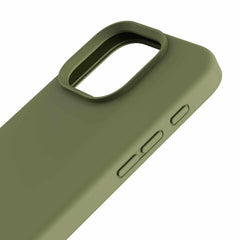 BESPIP161O3 Silicone MagSafe Case iPhone 16 Pro Olive