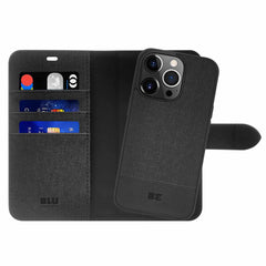 Blu Element Folio 2-in-1 Case Black for iPhone 16 Pro Max