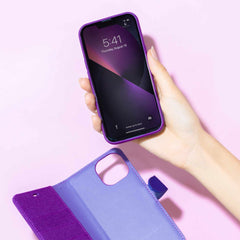 Blu Element Folio 2-in-1 Case Deep Purple for iPhone 16