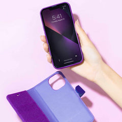 Blu Element Folio 2-in-1 Case Deep Purple for iPhone 16 Pro Max