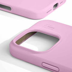 IDSICMSI2467P498 Silicone Case MagSafe iPhone 16 Pro Max Bubble Gum Pink