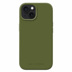 IDSICMSI2361450 Silicone Case MagSafe iPhone 15/14/13 Khaki