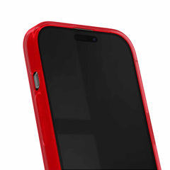 IDCLCMSI2361496 Clear Mid MagSafe Case iPhone 16e/15/14/13 Radiant Red