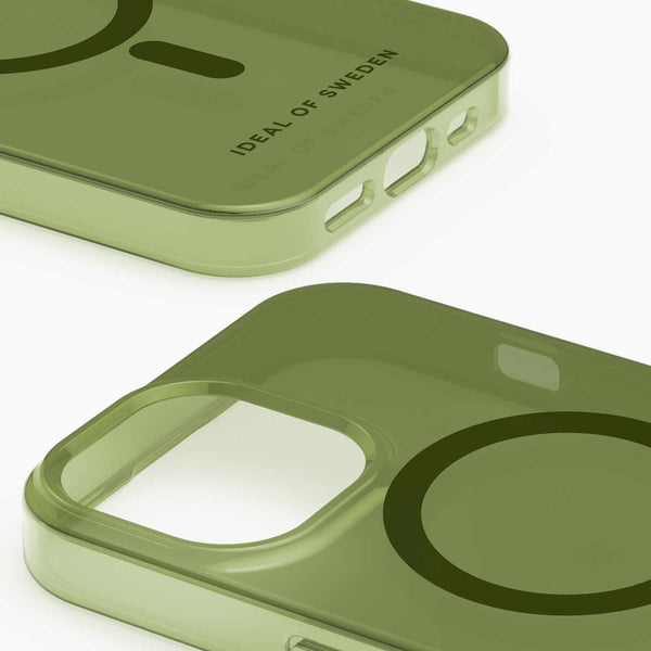 Ideal of Sweden Clear MagSafe Entry Case Khaki for iPhone 16e/15/14/13