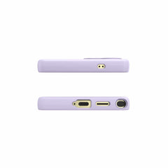 SGZUAVSIKLIPP Velvet Case w/Magnets Galaxy S25 Ultra Lavender