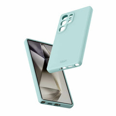 SGZUAVSIKLGRN Velvet Case w/Magnets Galaxy S25 Ultra Sage