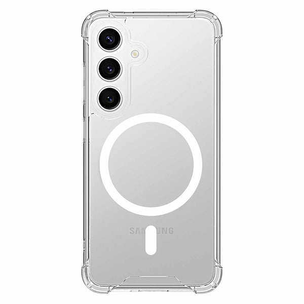 BEDZS252 Dropzone Rugged Case w/Magnets Galaxy S25+/S24+ Clear