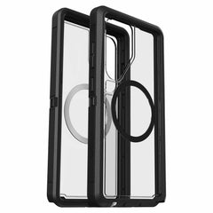 7797641 Defender Pro XT Clear w/Magnets Galaxy S25 Ultra Dark Side