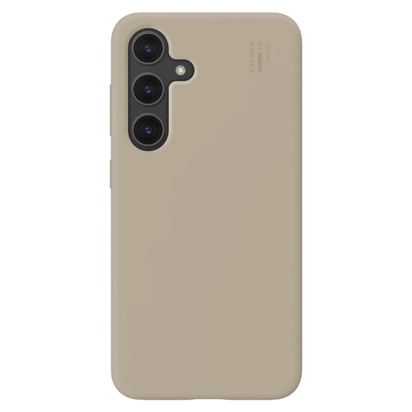 IDSICMSS25P128 Silicone Case Compatible w/MagSafe Galaxy S25+/S24+ Beige