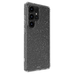 BEDZGLS253 Dropzone Rugged Glitter Case Galaxy S25 Ultra Clear