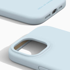 Ideal of Sweden Silicone MagSafe Case Light Blue for iPhone 16e/15/14/13