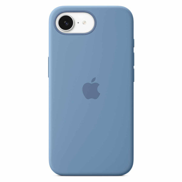 MD3Q4ZMA Silicone Case iPhone 16e Winter Blue
