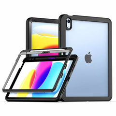QWYKLPBIP10GBK Rugged Case with Clear Back iPad 11 2025 (11th Gen)/(10th Gen) Black