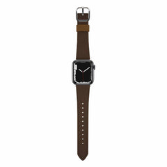 7795602 Symmetry Cactus Leather Watch Band Apple Watch 45/44/42 mm Rich Adobe