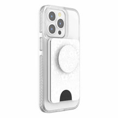 806927 PopWallet+ For MagSafe Round with Adapter Ring Blanc Fresh