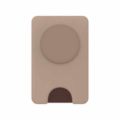 807087 PopWallet+ for MagSafe with Adapter Ring Latte Soft Touch