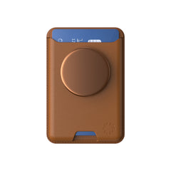 808991 Softgoods PopWallet+ for MagSafe with Adapter Cognac