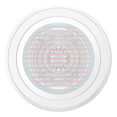 PopSockets PopGrip for MagSafe Round with Adapter Ring Fluted Opalescent