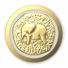 807489 PopGrip for MagSafe Round with Adapter Ring Enamel Elephant Token