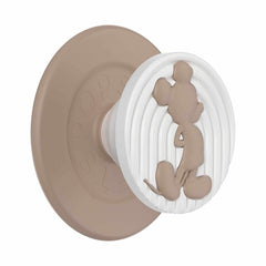 114607 PopGrip for MagSafe Round with Adapter Ring Latte Mickey