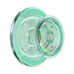 PopSockets PopGrip for MagSafe Round with Adapter Iridescent Turq