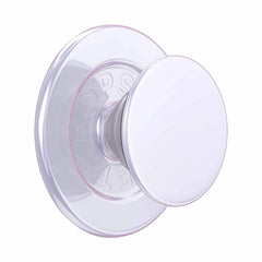 PopSockets PopGrip for MagSafe Round with Adapter Iridescent White