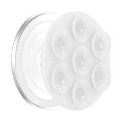 807711 PopGrip Suck-Up for MagSafe Round with Adapter Clear