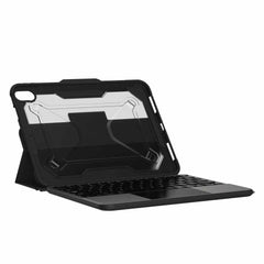 124037114031 Rugged Bluetooth Keyboard with Trackpad French QWERTY iPad 11 2025 (11th Gen)/(10th Gen) Black