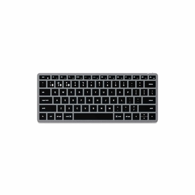 Satechi Slim X1 Backlit Bluetooth Keyboard Space Gray