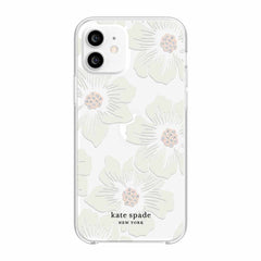 Kate Spade Protective Hardshell Case Hollyhock Floral for iPhone 12/12 Pro