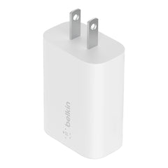 Belkin Wall Charger 25W USB-C Power Delivery with PPS White