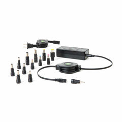Helix/Retrak Retractable Universal Laptop Charger 65W Black