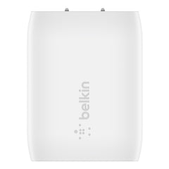 Belkin BoostCharge Wall Charger 20W USB-C with USB-C to Lightning Cable White