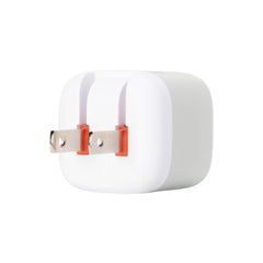 Ventev Mini Wall Charger USB-C  20W Power Delivery and USB-C to Lightning Cable 3.3ft White