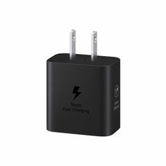 Samsung Travel Adapter 25W with USB-C to USB-C Cable Black