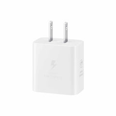 Samsung Travel Adapter 25W with USB-C to USB-C Cable White