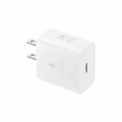 Samsung Travel Adapter 25W with USB-C to USB-C Cable White