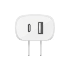 Belkin BoostCharge Wall Charger 37W PPS 2-Ports USB-C/ USB-A White